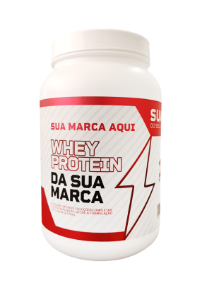 Custom-branded whey packaging